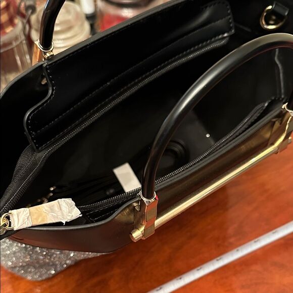 Kate Spade Black and Silver Glitter Tote - Picture 7 of 7